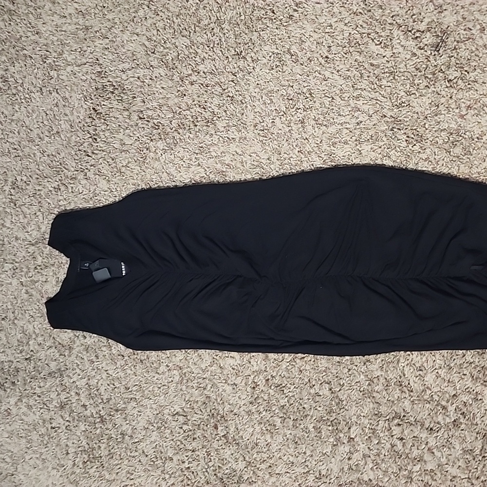 Mini Jersey Ruched Bodycon Dress - Picture 6 of 7